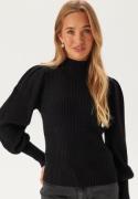 ONLY Katia L/S Highneck Pullover Black XL