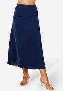 VILA Ravenna Long Skirt Navy Blazer 42
