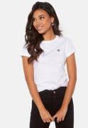 Calvin Klein Jeans CK Embroidery Slim Tee YAF Bright White M