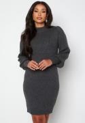 ONLY Onlkatia L/S Dress Knit Dark Grey Melange L