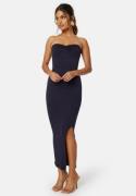 BUBBLEROOM Reya Tube Dress  Navy S