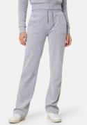 Juicy Couture Del Ray Classic Velour Pant Silver Marl 2 XS