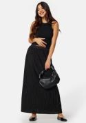 BUBBLEROOM Pleated Maxi Skirt Black S