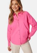 Pieces Tanne LS Loose Shirt Hot Pink S