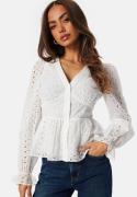 BUBBLEROOM Broderie Anglaise Blouse White 42