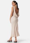 Bubbleroom Occasion CC Low back Dress Champagne L