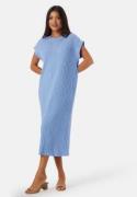 Pieces Pclena SS midi dress Blue L