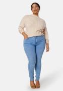 Happy Holly Amy Push Up Jeans Light blue 34R