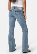 True Religion Joey Low Rise Flare Peak Spot 28