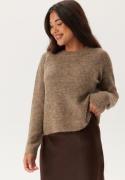 Pieces Ellen LS O-Neck Knit Fossil S