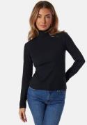 GANT Slim Rib Turtleneck Black XS