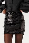 ONLY Onlnancy Sequin Skirt Black M