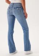 ONLY Onlblush Mw Back Pock Fla  Medium Blue Denim XS/32