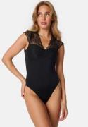 Pieces Pctatianna Ss Bodystocking Black L