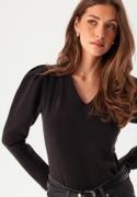 SELECTED FEMME Slffenja Ls V-neck Top Black M