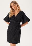 Object Collectors Item Objfara Re 2/4 Wrap Dress Black 36