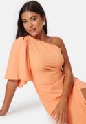 Bubbleroom Occasion One Shoulder Dress Orange 34