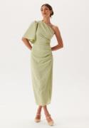 Bubbleroom Occasion One Shoulder Dress Light green 44