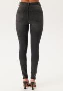 BUBBLEROOM High Full length Superstretch Jeans Dark grey 36