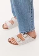 Birkenstock Arizona Nubuck Leather Antique White 37