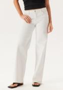 Pieces Pcselma Lw Wide Jeans Od Bright White 25/30