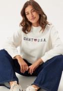 GANT Shield Usa C-neck Sweat EGGSHELL XS