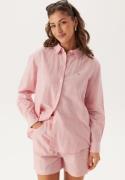 TOMMY JEANS Tjw Rlx Linen Shirt Th3 Precious Pink/STRIPE XS