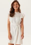 VERO MODA Vmtrine Sl Short Lace Dress Snow White XL