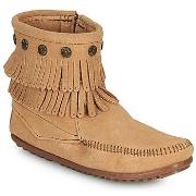 Kengät Minnetonka  DOUBLE FRINGE SIDE ZIP BOOT  36