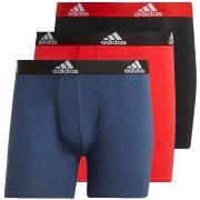 Bokserit adidas  adidas Logo Boxer Briefs 3 Pairs  EU S