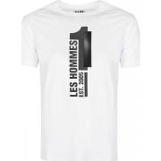 Lyhythihainen t-paita Les Hommes  LLT205 721P | Round Neck T-Shirt  EU...