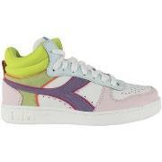 Tennarit Diadora  MAGIC BASKET DEMI C9736 White/Potpourri/Blue gras  3...