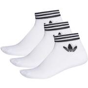 Urheilusukat adidas  adidas Trefoil Ankle Socks 3 Pairs  43 / 46