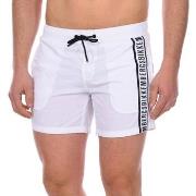 Uimapuvut Bikkembergs  BKK1MBS01-WHITE-BLACK  EU XXL