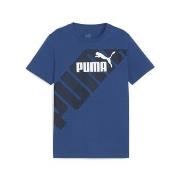 Lyhythihainen t-paita Puma  PUMA POWER GRAPHIC TEE B  9 / 10 Jahre