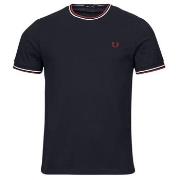 Lyhythihainen t-paita Fred Perry  TWIN TIPPED T-SHIRT  EU XXL