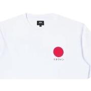 T-paidat & Poolot Edwin  Japanese Sun T-Shirt - White  EU L