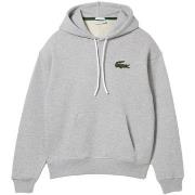 Svetari Lacoste  Unisex Loose Fit Hoodie - Gris  EU S