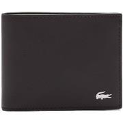 Lompakot Lacoste  Billfold Leather Wallet - Marron  Yksi Koko