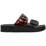 Sandaalit Melissa  Cozy Slide - Black/Clear Tortoise  38