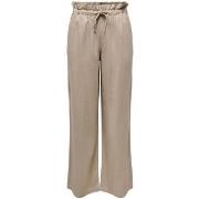 Housut Only  Pants Caro Wide  - Oxford Tan  EU S