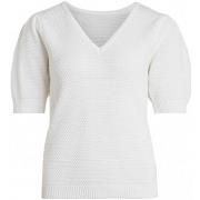 Neulepusero Vila  Knit Chassa Puff - Pristine  EU S