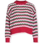 Neulepusero Vila  Salula Knit L/S - Cerise  EU M