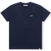 T-paidat & Poolot Revolution  T-Shirt Regular 1342 BUS - Navy/Melange ...