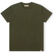 T-paidat & Poolot Revolution  T-Shirt Regular 1341 BOR - Army  EU M