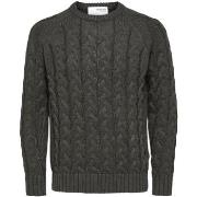 Neulepusero Selected  SLHBILL LS KNIT CABLE CREW NECK W - 16086658  EU...