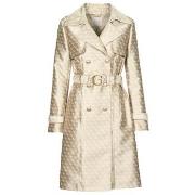 Trenssitakki Guess  DILETTA BELTED LOGO TRENCH  EU S