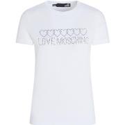 Lyhythihainen t-paita Love Moschino  W4F731QE1951  Yksi Koko