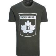 Lyhythihainen t-paita Dsquared  S74GD0866  IT S