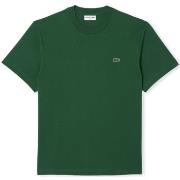 T-paidat & Poolot Lacoste  T-Shirt TH7318 - Vert  EU S